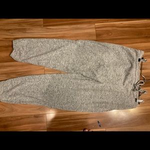 Grey sweatpants joggers
